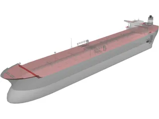 Oil Tanker 3D Model