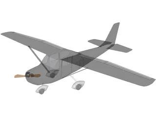 Cessna 172 3D Model