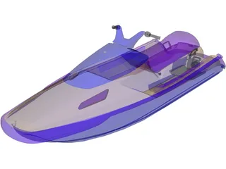 Personal Watercraft 3D Model