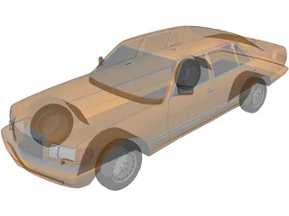 Mercedes-Benz SEL (1990) 3D Model