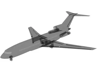 Boeing 727-200 3D Model