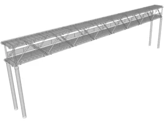 Footbridge 3D Model