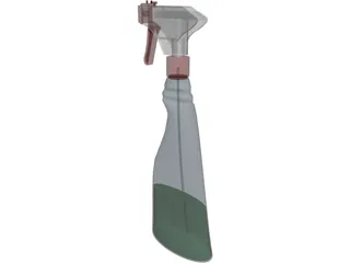 Spray Bottle 3D Model