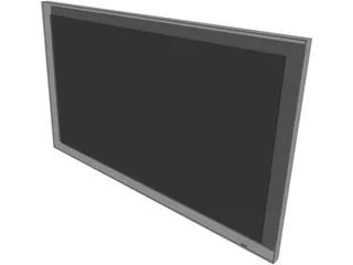 Plasma Screen 3D Model