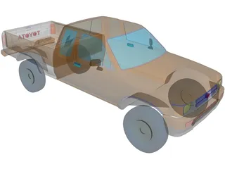 Toyota HiLux 3D Model