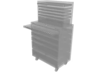 Tool Chest 3D Model