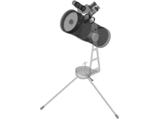 Telescope 3D Model