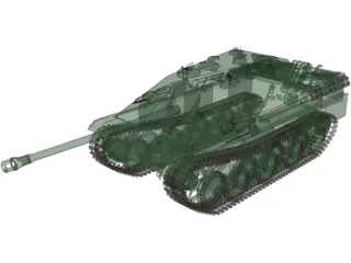 Jagd Panzer 3D Model