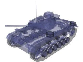 Panzer III 3D Model