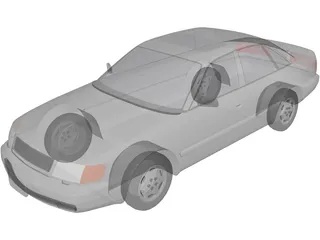 Audi 100 V8 (1993) 3D Model