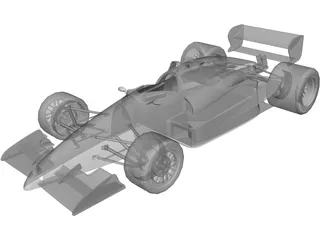 Formula 1 Car 3D Model