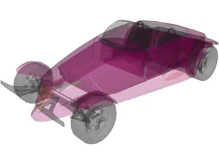 Plymouth Prowler 3D Model
