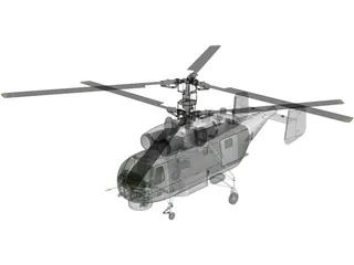 Kamov Ka-27 Helix A 3D Model