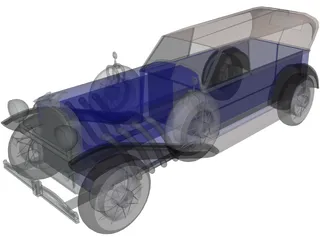 Duesenberg 3D Model