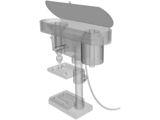 Drill Press 3D Model