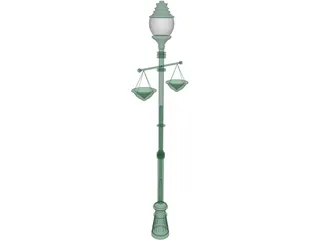 Street Lamp 3D Model