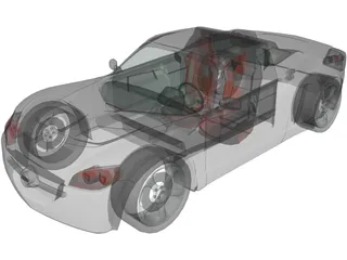 Opel Speedster 3D Model