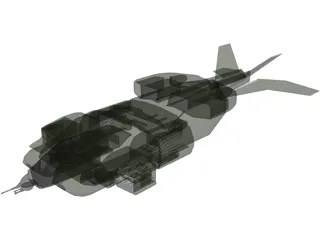 Drop Ship 3D Model
