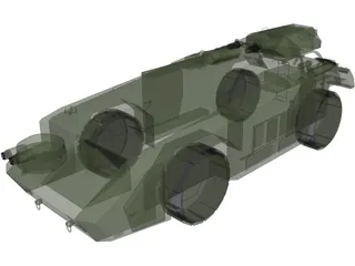 M577 APC 2A 3D Model