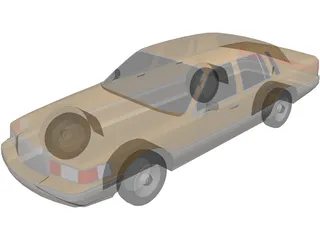 Lincoln Towncar 3D Model