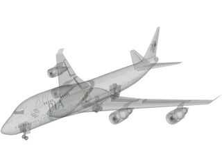 Boeing 747 PIA 3D Model