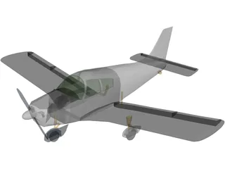 Socata TB-20 3D Model