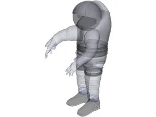 Space Suit 3D Model