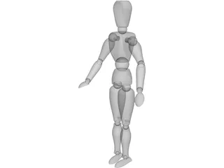 Mannequin 3D Model