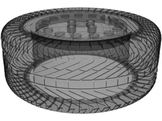 Wheel Cromadora 3D Model