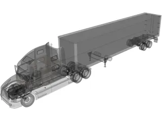 Volvo Truck (2002) 3D Model