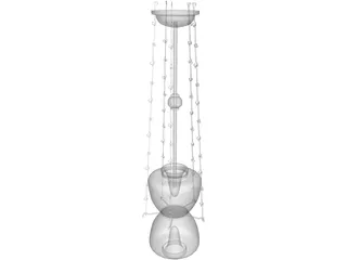 Turkish Hanging Lamp 3D Model