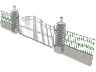 Gate 3D Model