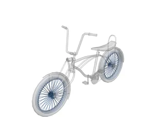 Lowrider Bicycle 3D Model