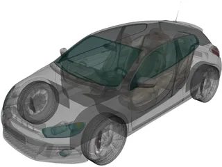 Volkswagen Scirocco 3D Model