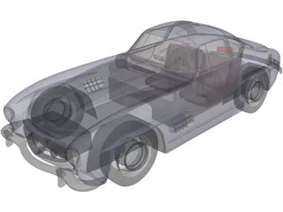 Mercedes-Benz 300 SL 3D Model