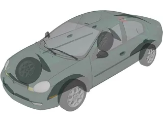 Dodge Neon 3D Model