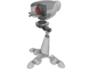 Digital Camera 3D Model