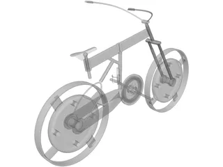 Bicycle Concept 3D Model