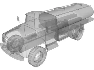 ZIS-3 3D Model