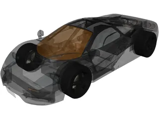 McLaren F1 3D Model