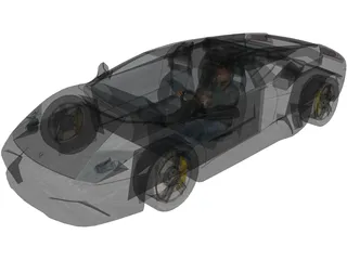 Lamborghini Murcielago LP640 3D Model