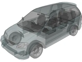 Mazda MPV (2000) 3D Model