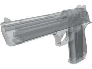 Desert Eagle 3D Model