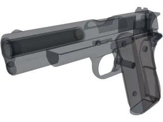 M1911A1 3D Model