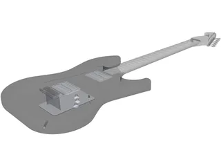 Fender Stratocaster 3D Model