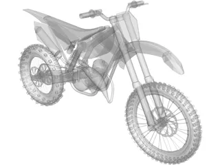 KTM Bike 3D Model