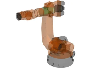 Kuka Robot 3D Model