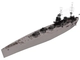 HMS Nelson 3D Model