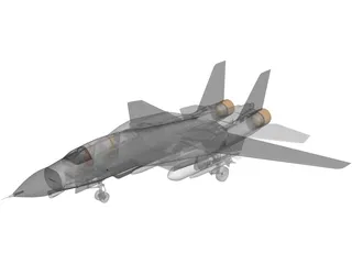 F-14 Tomcat 3D Model