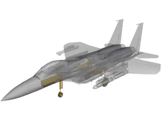 F-15A 3D Model